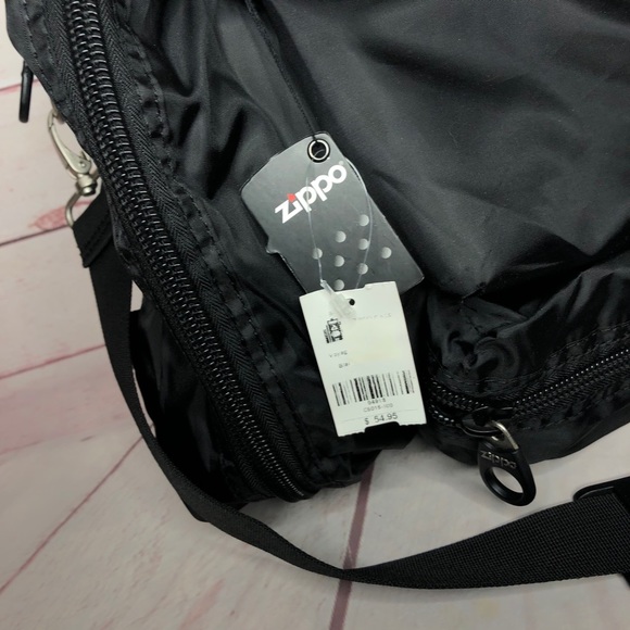 Zippo Messenger Shoulder Bag Strap Reporter Laptop - Picture 5 of 7